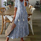 Michaela - Vestito Boho con Copertura per la Pancia