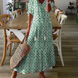 LUNA | ABITO MIDI STILE BOHO SENZA SFORZO