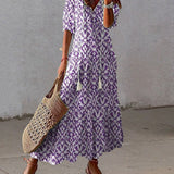 Michaela - Vestito Boho con Copertura per la Pancia