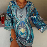 Emelia - Abito Stampato Bohemien Vibrante