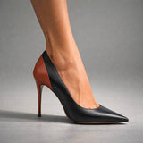 Scarpe con Tacco Celeste Arlo
