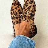 Gia - Mocassini Eleganti Leopardo
