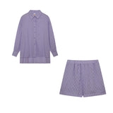 Elizabeth - Completo Camicia e Pantaloni Corti Leggeri
