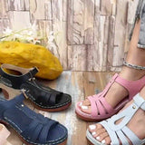 Sandali classici con fibbie