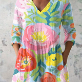 Helene | Blusa Lunga con Scollatura a V