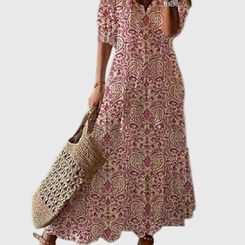 Amalia | Abito Maxi Estivo Vintage Boho