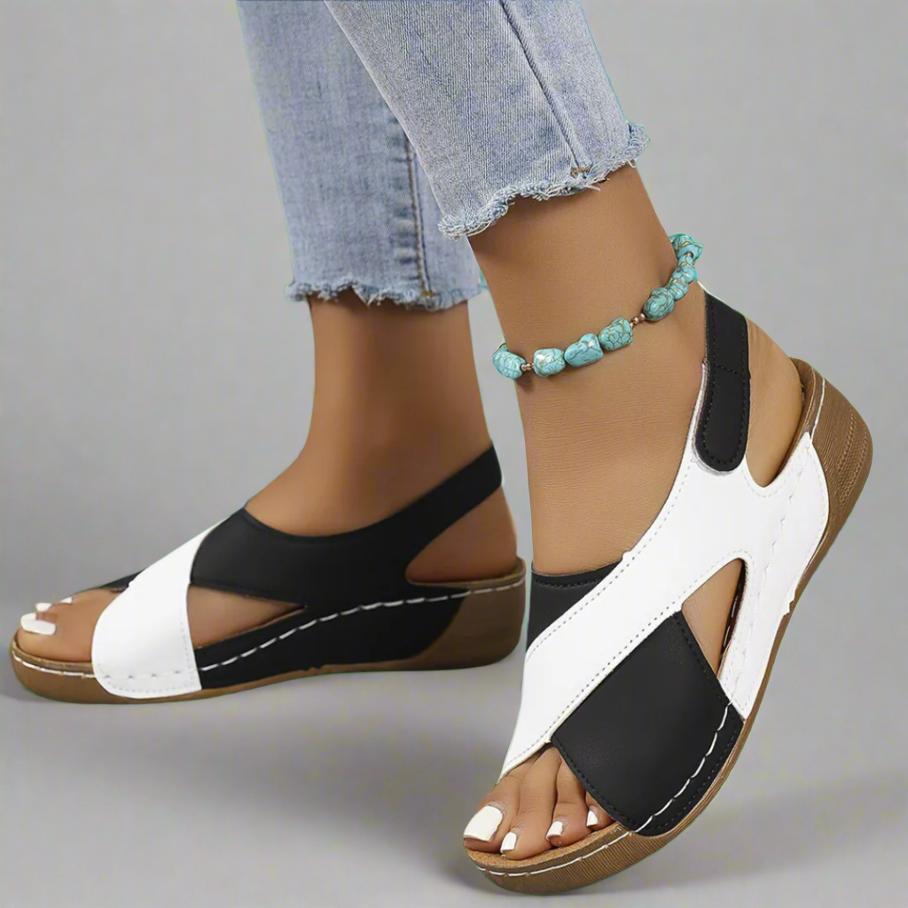 Kendra - Sandali Ortopedici Colorblock