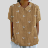 Top Floreale Confortevole ed Elegante