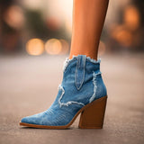 Stivali in denim Dakota Lynn