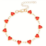 Bracciale in Oro a Cuore Garnetelle Ophelyra
