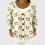 Cardigan in Maglia Confortevole con Bottoni