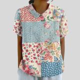 Top Floreale Confortevole ed Elegante
