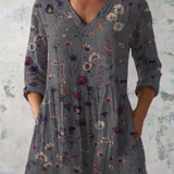 Audrey | Blusa a Maniche Lunghe con Scollatura a V