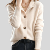 Claire | Cardigan in Cashmere Stile Retrò