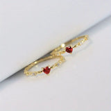 Anello Gold Coralyn Amoura
