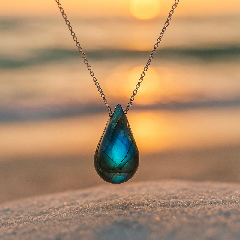 Collana Lagoa di Labradorite