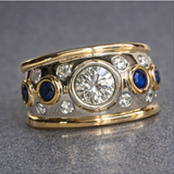 Anello Vintage Ovale in Oro