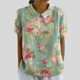 Top Floreale Confortevole ed Elegante