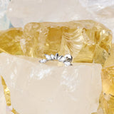 Piercing Labret con Diamante a Sette Petali