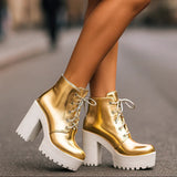 Stivali con platform Haley