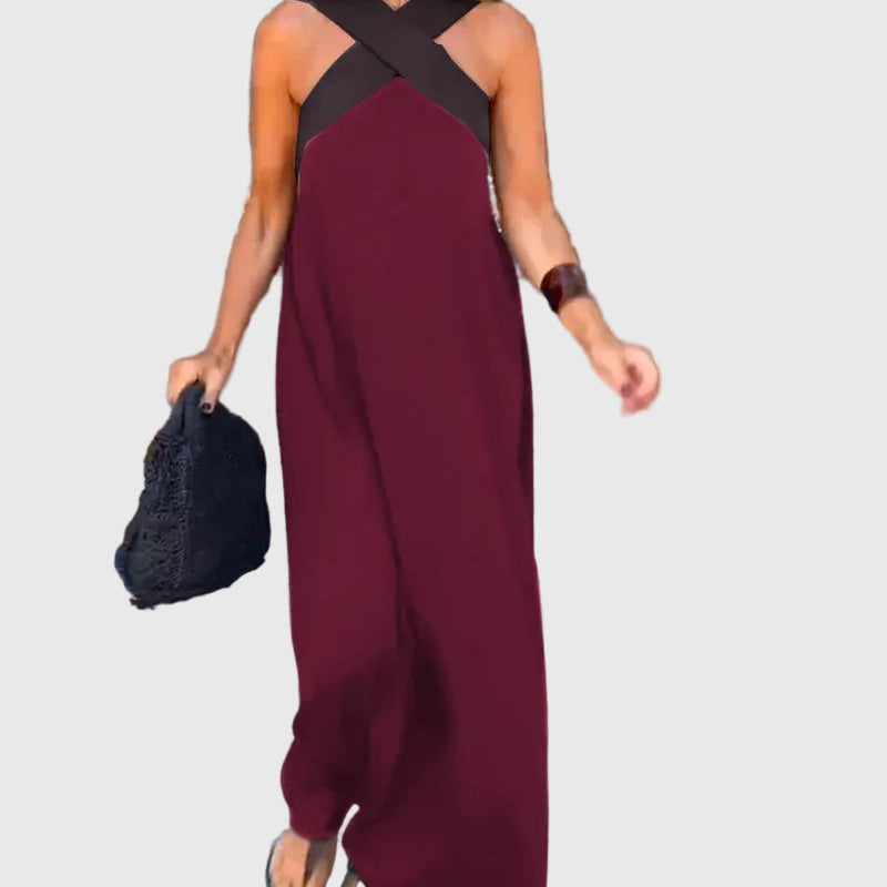 Elena | Abito Maxi Fluido Elegante