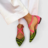 Khreysa | Ballerine eleganti con cinturini