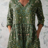 Julie | Blusa Lunga con Scollatura a V