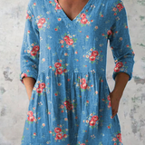 Mélanie | Blusa Lunga con Scollatura a V
