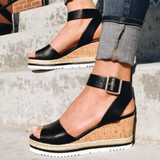 Sandali con zeppa eleganti