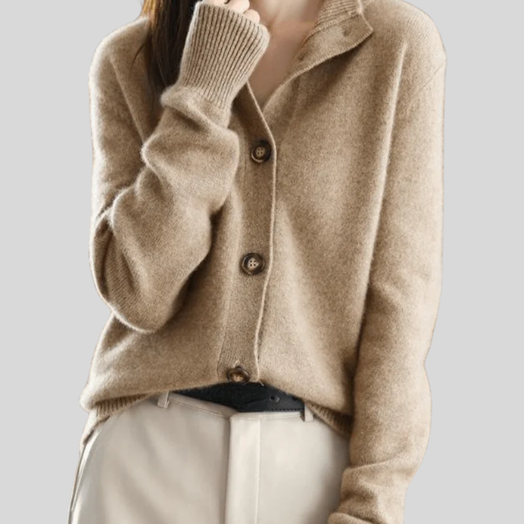 Claire | Cardigan in Cashmere Stile Retrò