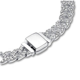 Bracciale Cubano Pave in Oro Senza Tempo