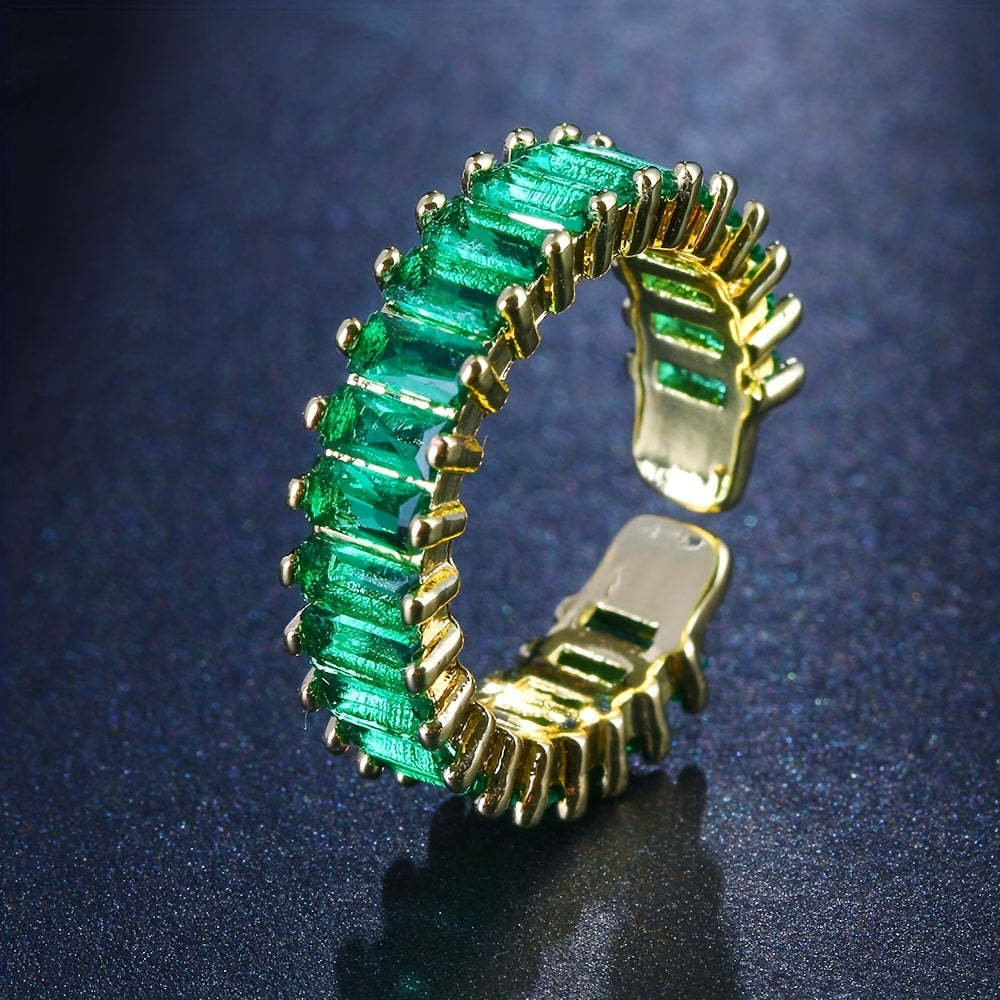 Anello d'Oro e Smeraldo