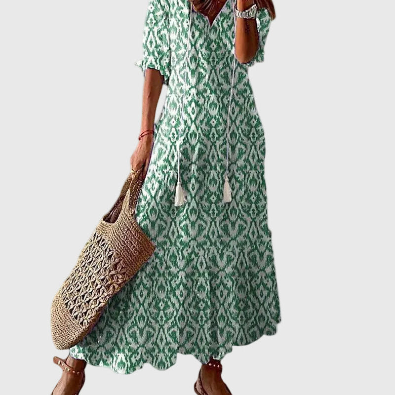 Amalia | Abito Maxi Estivo Vintage Boho