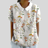 Top Floreale Confortevole ed Elegante