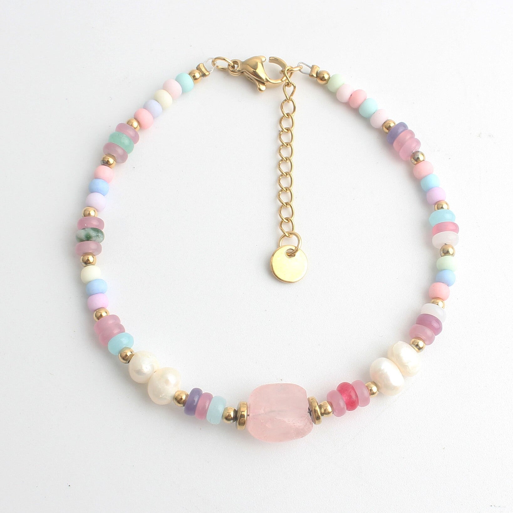 Katara - Bracciale - Pietra Naturale - Acciaio Inossidabile