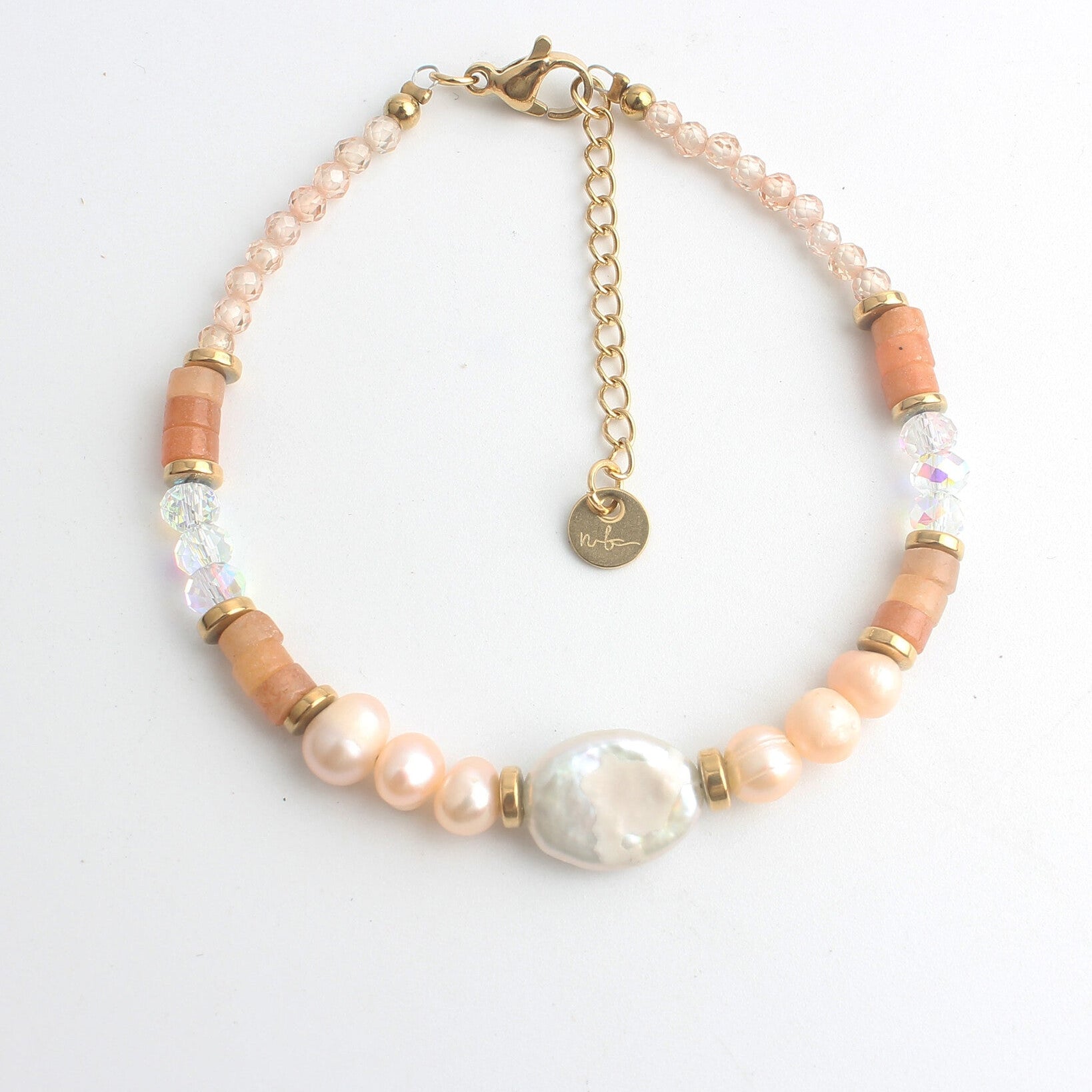 Katara - Bracciale - Pietra Naturale - Acciaio Inossidabile