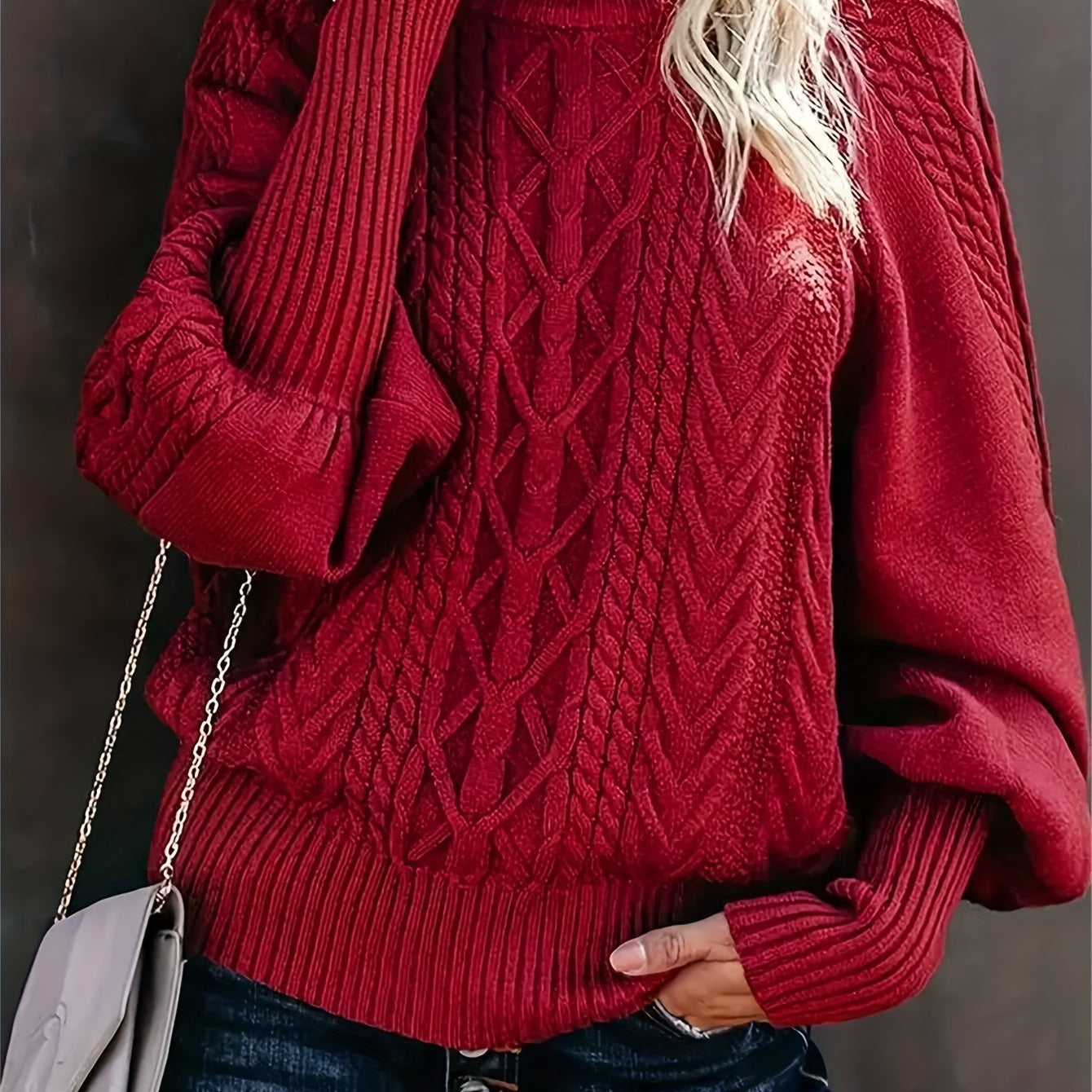 Lory | Pull Longo Casual a Maniche Lunghe