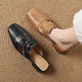 Mules in vera pelle Avery