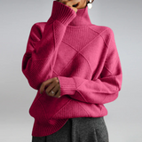 Lauren | Maglione in Cachemire Lussuoso con Collo Alto