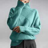 Lauren | Maglione in Cachemire Lussuoso con Collo Alto