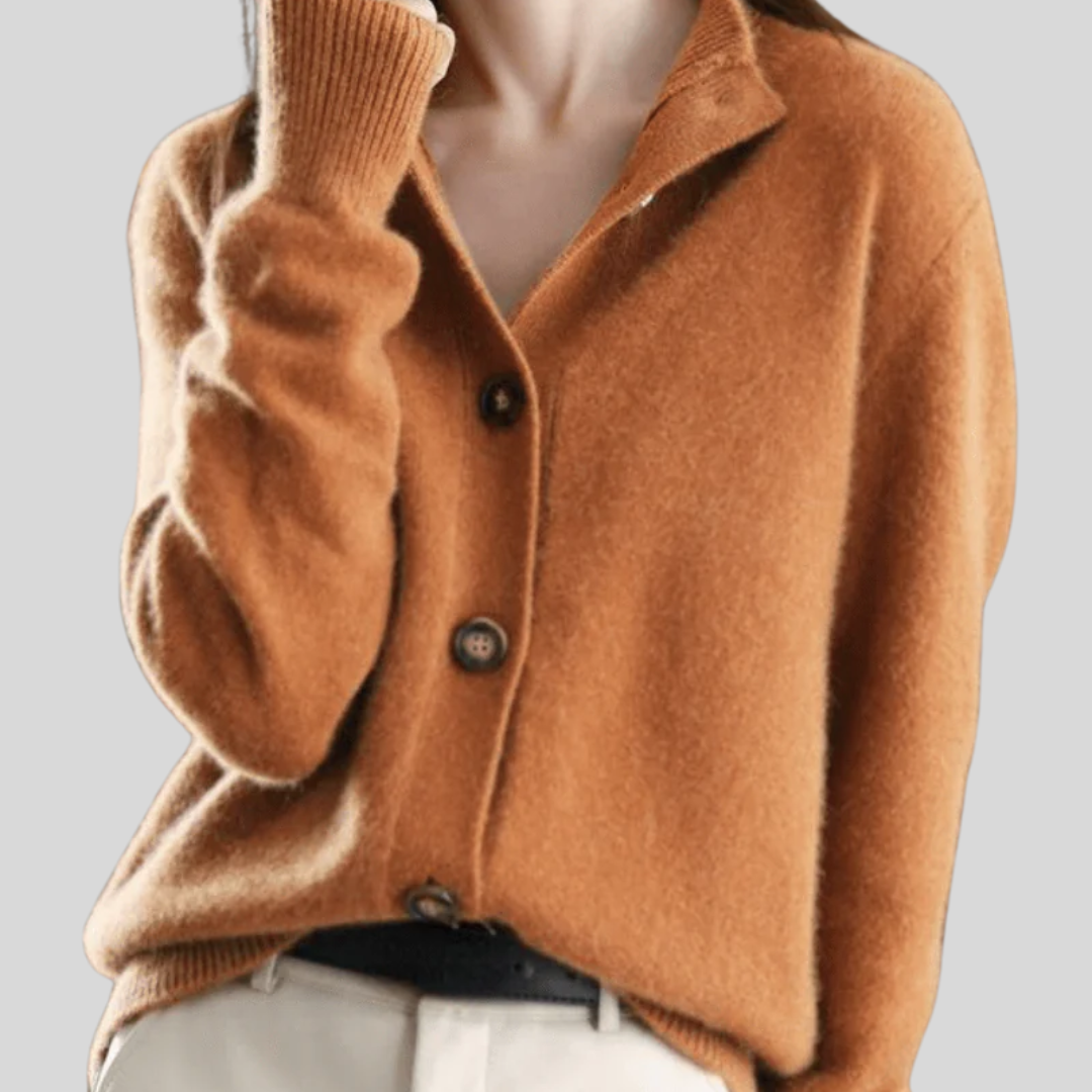 Claire | Cardigan in Cashmere Stile Retrò