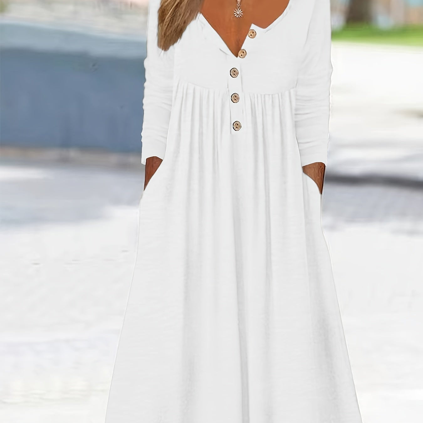 ZARA | ABITO MIDI CON BOTTONI DAVANTI