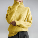 Lauren | Maglione in Cachemire Lussuoso con Collo Alto