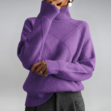 Lauren | Maglione in Cachemire Lussuoso con Collo Alto