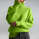 Lauren | Maglione in Cachemire Lussuoso con Collo Alto
