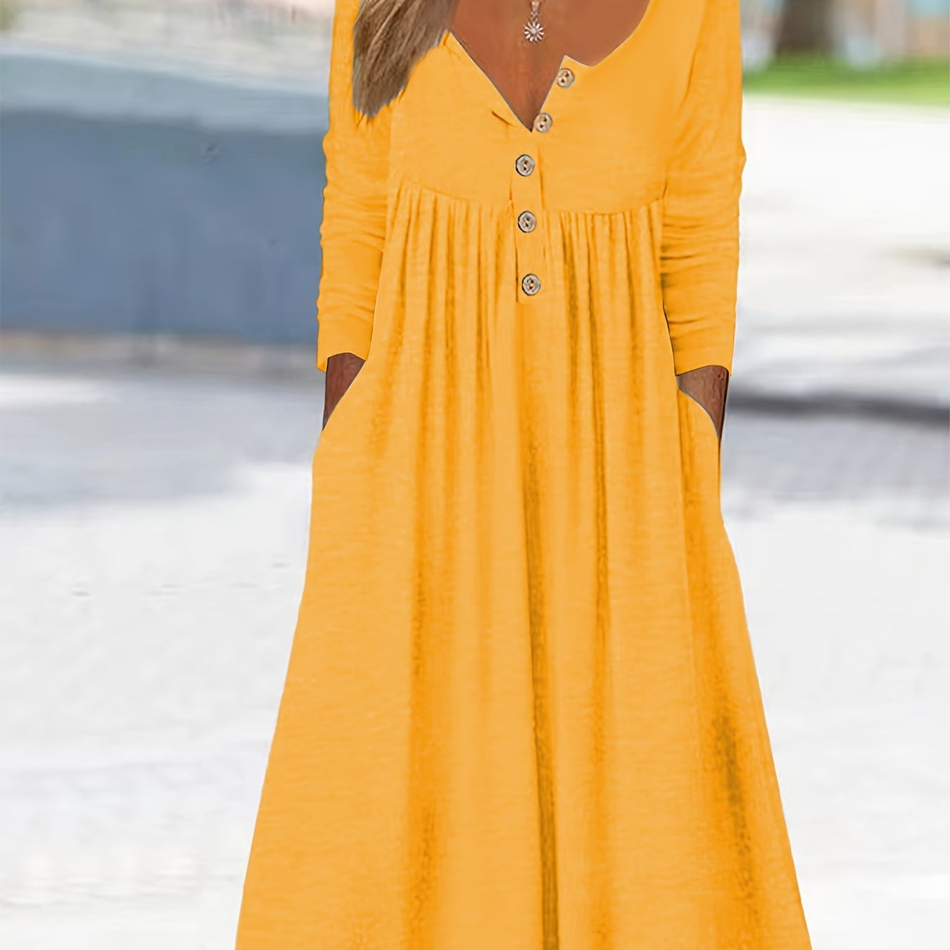 ZARA | ABITO MIDI CON BOTTONI DAVANTI