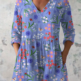 Aline | Blusa Lunga con Scollatura a V