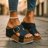 Sandali con fibbie Sienna Haven