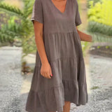 Bexley - Abito estivo casual con scollatura a V