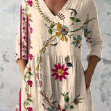 Clara | Blusa Lunga con Scollatura a V